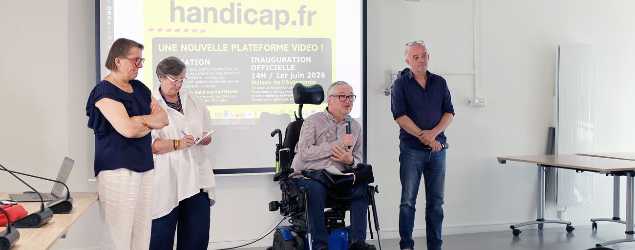 Sensibiliser au handicap grâce au cinéma, en Isère