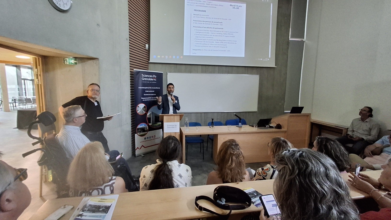 Un partenariat officialisé avec SciencesPo Grenoble