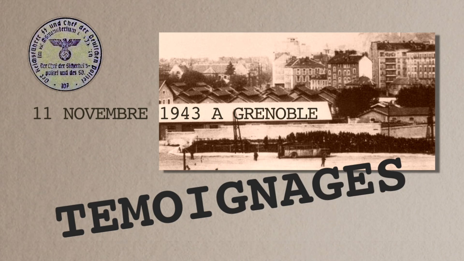 11 novembre 1943 à Grenoble – Témoignages