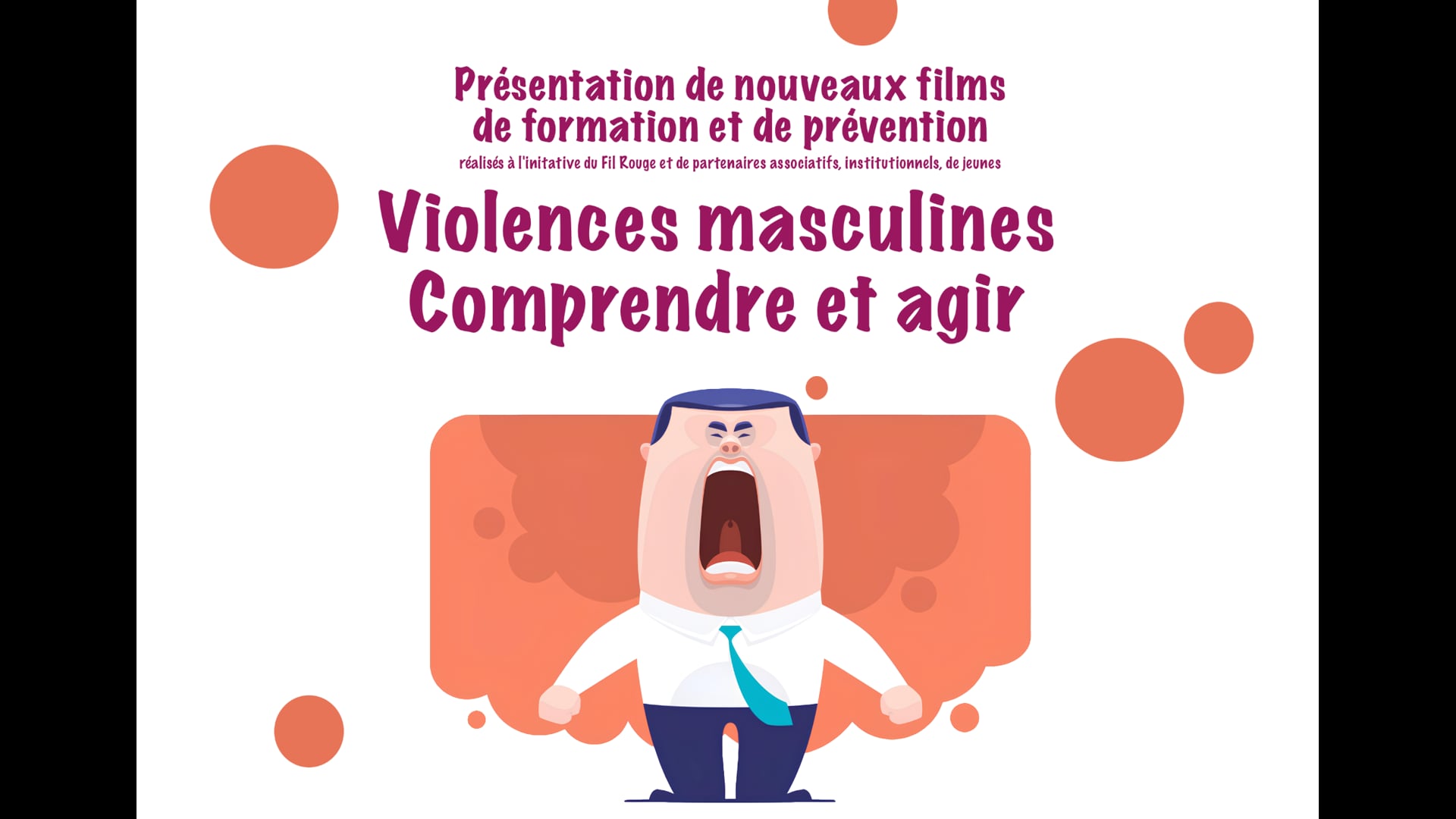 Teaser Violences masculines / 19 novembre